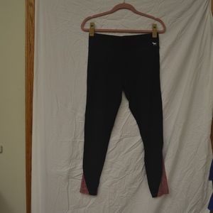 PINK Leggings with Lace Details around ankle